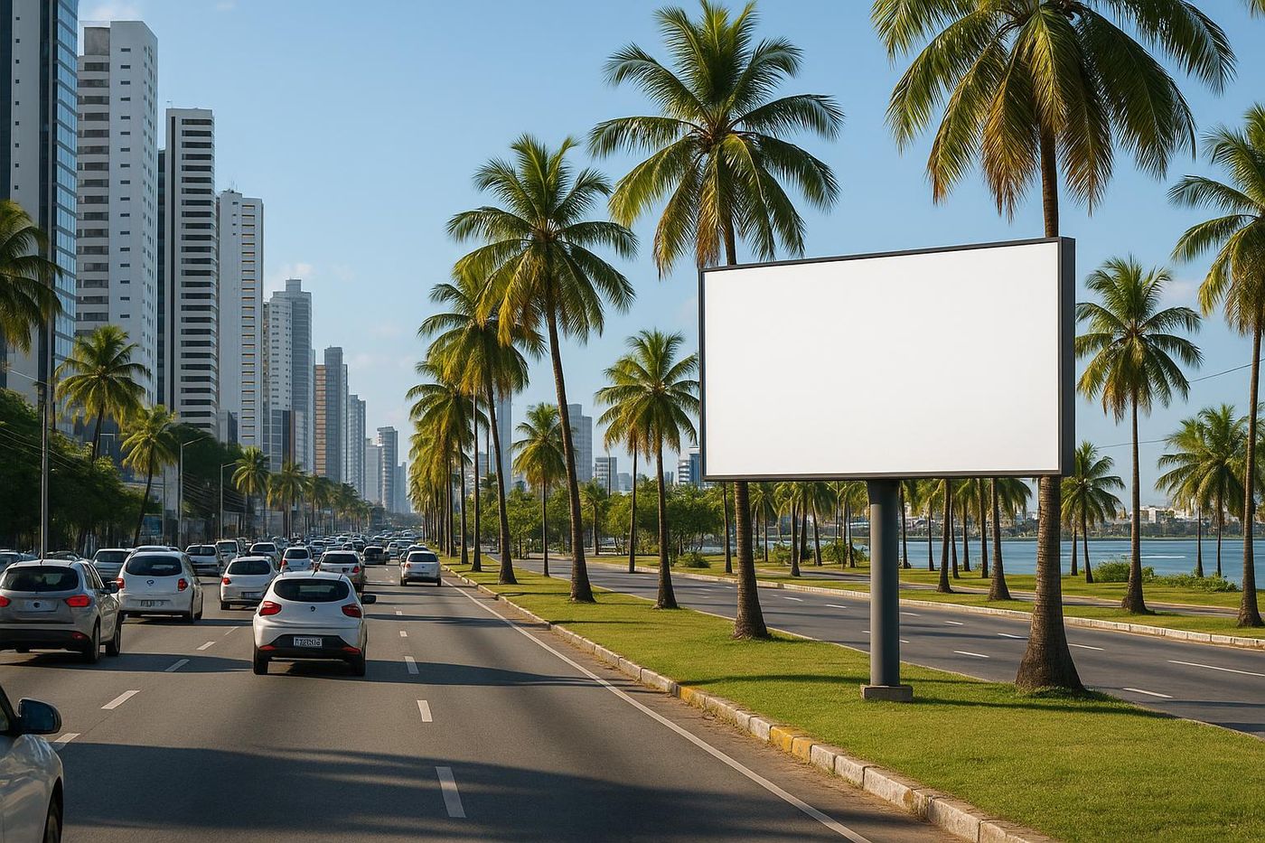Os melhores pontos de outdoor em Recife